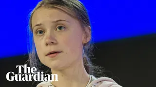 'What will you tell your children?': Greta Thunberg blasts climate inaction at Davos