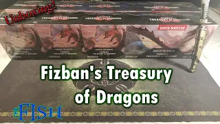 D&D Icons of the Realms: Fizban's Treasury of Dragons Booster Brick Unboxing