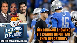 Ben Johnson Shows Fit Is More Important Than Opportunity l 2 PROS & A CUP OF JOE