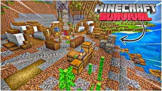 Kamp Alanı Nasıl Yapılır!!(ÇOK KOLAY😱) | Minecraft 1.19 Survival #16