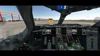 Airbus A380 Take Off Cockpit View - Airline Commander