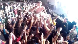 Die Antwoord Encore @ Ultra Music Festival 2015 - Enter the Ninja - Up Close Crowd Surfing !!