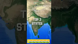 Top 7 Indian🇮🇳 States by Budget💰💰 2022-23 || #shorts #ytshorts #youtubeshorts