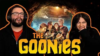 The Goonies (1985) First Time Watching! Movie Reaction!