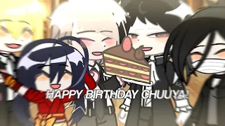 — happy birthday chuuya! ♡