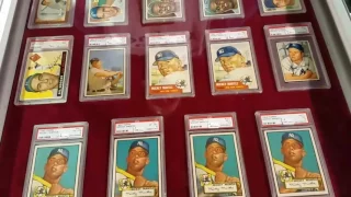 Jeff Foy of Card Country talks vintage baseball cards at the National Sports Collectors Convention