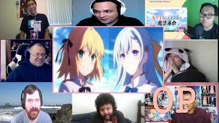 転生王女と天才令嬢の魔法革命 OP リアクション |  tenten kakumei Opening Reaction Mashup