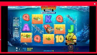 Pragmatic play Big Bass Bonanza Reel Action #bigbasscollection play for free at casinowizards.uk