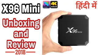 X96 Mini Andorid TV Box Unboxing & Review 2018 | 4K 2GB RAM 16GB ROM Amlogic S905w