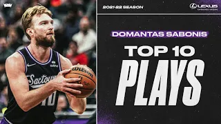 Domantas Sabonis' TOP 10 Plays | 2021-22 Season