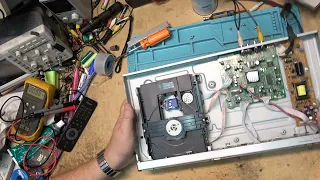 Philips DVD Player with a strange problem