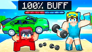 Cash & Nico Got 100% BUFF in Minecraft!