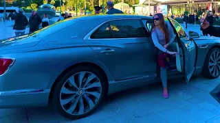 MASSIVE ROLLS-ROYCE for SEXY PRETTY LADY MONACO LUXURY CAR & SUPERCARS @emmansvlogfr