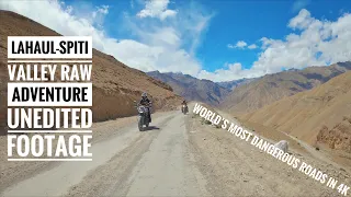 Lahaul-Spiti Raw Adventure Footage | Unfiltered Video | Kaza, Manali, Keylong, Komic, Langza, Hikkim