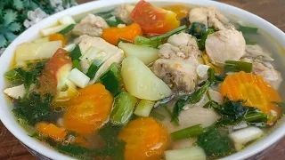 SOP AYAM SEDERHANA. SIMPLE TAPI ENAK DAN GURIH