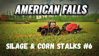 American Falls | CORN STALKS and SILAGE | Time Lapse | FS22