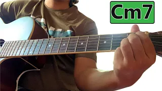 How to Play an Open C minor Seven (Cm7) Chord on Guitar | Guitar Lessons