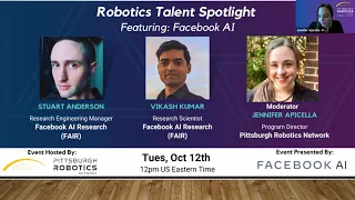 Robotics Talent Spotlight Featuring Facebook AI