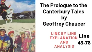 The Prologue to the Canterbury Tales by Geoffrey Chaucer | Knight | Line 43-78 | Urdu/Hindi