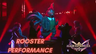 Rooster sings "Everybody Wants to Rule the World" by Tears for Fears | The Masked Singer AU Season 4