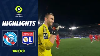 RC STRASBOURG ALSACE - OLYMPIQUE LYONNAIS (1 - 2) - Highlights - (RCSA - OL) / 2022-2023