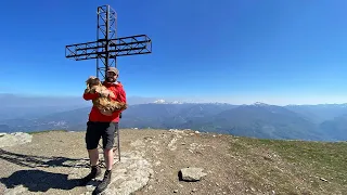 Monte VENTASSO con Chérie e Pietra di Bismantova!