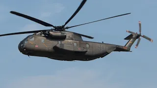 CH 53 Überflug und Landung