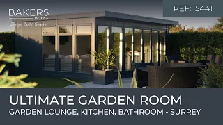 Ultimate Garden Room: Shower & Toilet - Open Plan Kitchen & Lounge - Surrey, UK - REF: 5441