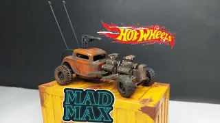 Custom Mad Max ( Elvis) Hotwheels Ford coupe 32. Fury Road.