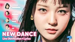 XG - NEW DANCE (Line Distribution + Lyrics Karaoke) PATREON REQUESTED