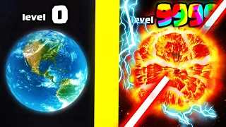 I destroyed THE MAX LEVEL PLANET STAR in Solar Smash (update)