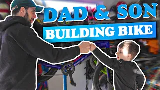 Father & Son Bike Build | First Ride