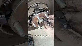 Fixing a broken lug nut stud