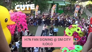 HORI7ON (호라이즌) Goosebumps daming tao ANCHORvilles 😊👌"LUCKY" Fan Signing Event @ SM City Iloilo