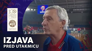 Svetislav Pešić pred veliko finale: Ne pomaže naša inteligencija bez zalaganja i borbenosti
