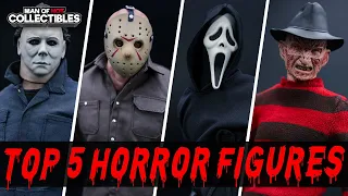 Top 5 HORROR 1/6 Scale FIGURES in my Collection | HALLOWEEN Edition 🎃