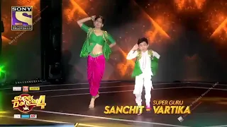 Vartika jha_x_ Sanchit | Super Dancer 4 |Promo | Full episode