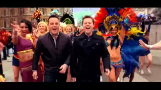 EXCLUSIVE! Ant and Dec's Britain's Got Talent flashmob