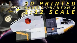 Custom 1:12 Scale Phantom 2 from Star Wars Rebels