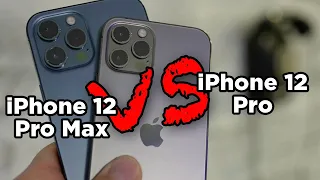 iPhone 12 Pro Max vs iPhone 12 Pro Video Vergleich