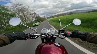 Triumph Bonneville T120 - Raw Sound - Ausfahrt 23.04.2023