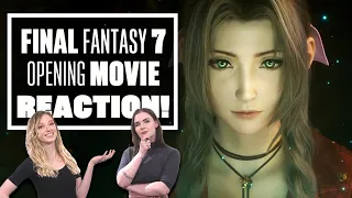 Final Fantasy 7 Remake Opening Movie Reaction - FF7 Remake First Five Minutes!