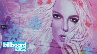 Taking You 'In the Zone' With Britney Spears at Immersive Pop-Up in LA (Exclusive) | Billboard News