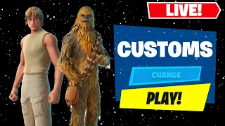 🔴 FORTNITE CUSTOMS SCRIMS HIDE AND SEEK LIVE PRIZES 🎁! CUSTOM MATCHMAKING SEASON 2