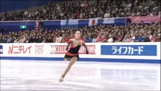 Yuna Kim--Stunning 3-3 combination jumps