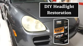 Headlight Restoration Using Cerakote Ceramic Restoration Kit || Restoring My Cayenne Headlights