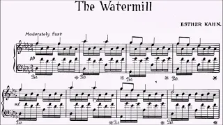 ABRSM Piano 2025-2026 Grade 7 C1 Kahn The Watermill Sheet Music