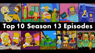 Top 10 Simpsons Season 13 Episodes
