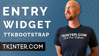 Entry Widgets With TTKBootstrap - Tkinter TTKBootstrap 6