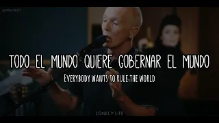 Tears For Fears - Everybody Wants to Rule The World (Lyrics/Sub Español) (Live)